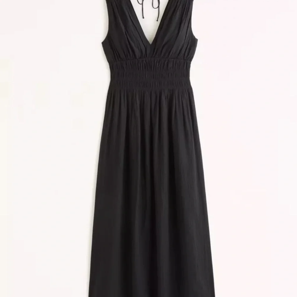 Boho Black Maxi Dress